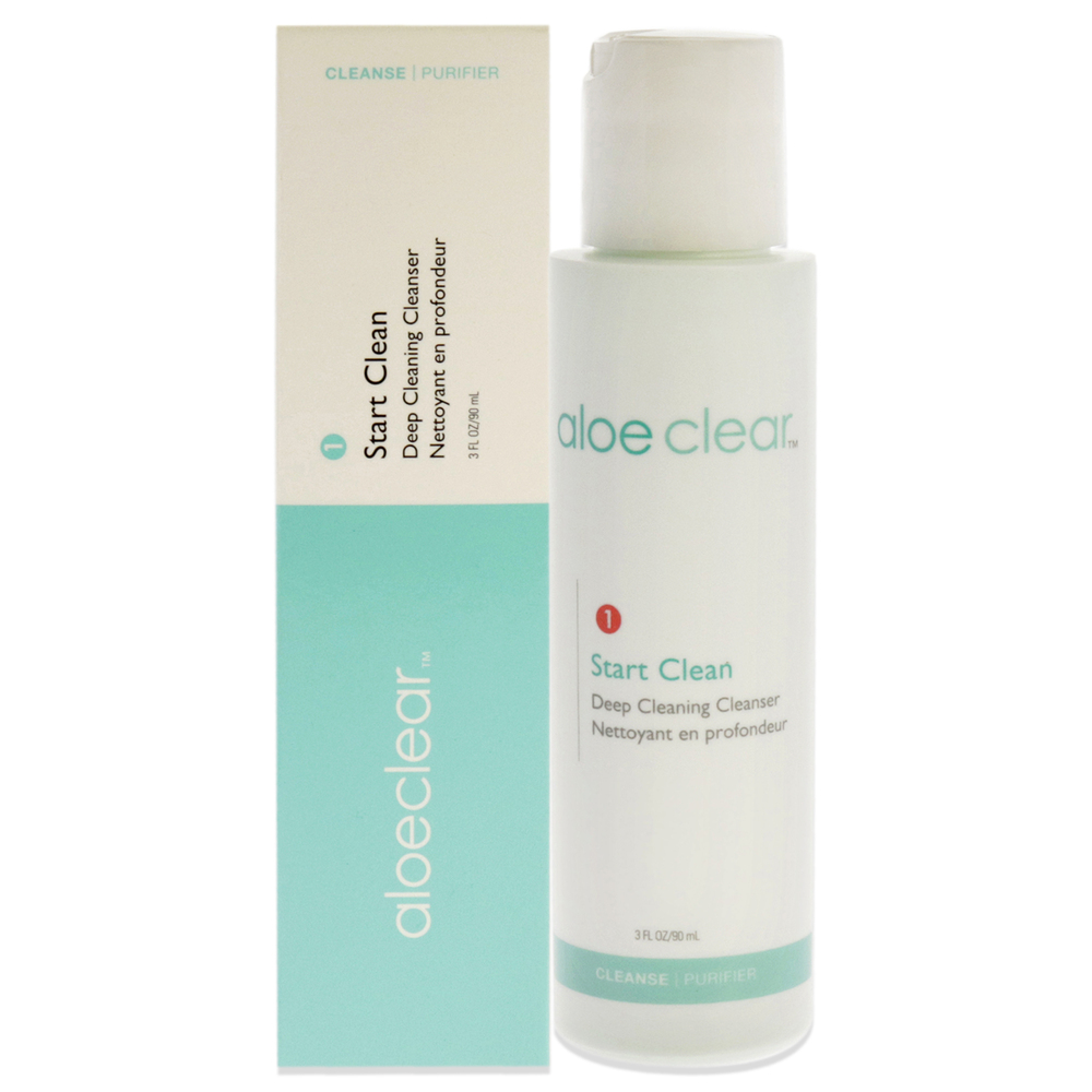 Aloeclear Start Clean Deep Cleaning Cleanser by Aloette for Unisex 3 oz Cleanser